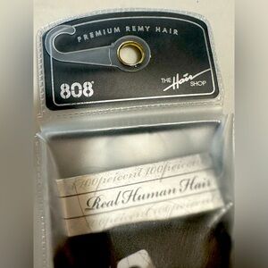 Premium Remy hair weft color 3 - Dark Brown